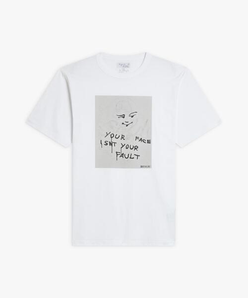 tシャツ オーガニックコットン プリント 半袖 アーティスト Tシャツ ”JIM JOE” (ユニセックス) レディース メンズ