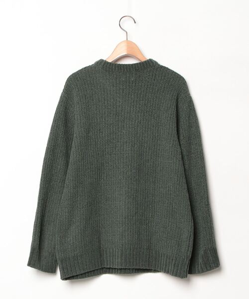 coen（コーエン） 長袖ニット MEDIUM グリーン メンズ : ZOZOTOWN