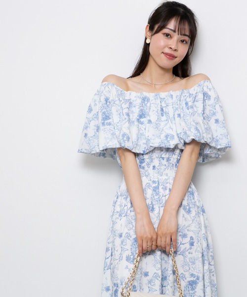 ❗️希少❗️店舗限定品♪バーバリー ♪バルーンワンピース♪オフショルワンピース♪ バルーンスリーブオフショルワンピース｜PETAL ONLINE（ペタル