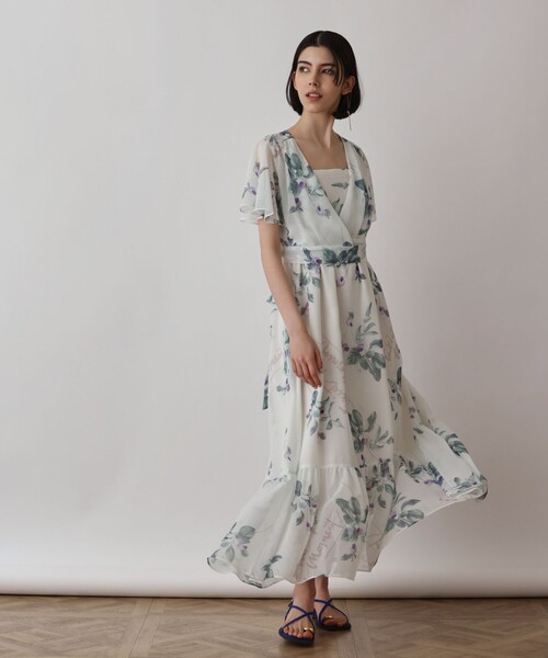 ワンピース プリントセパレートワンピースの画像