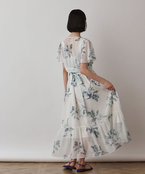 ワンピース プリントセパレートワンピースの画像