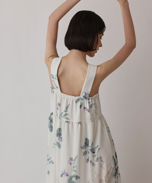 ワンピース プリントセパレートワンピースの画像