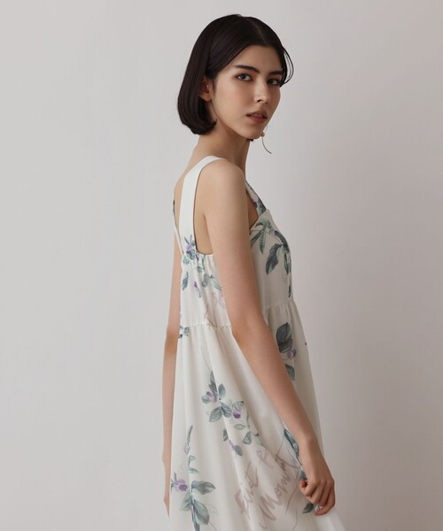 ワンピース プリントセパレートワンピースの画像