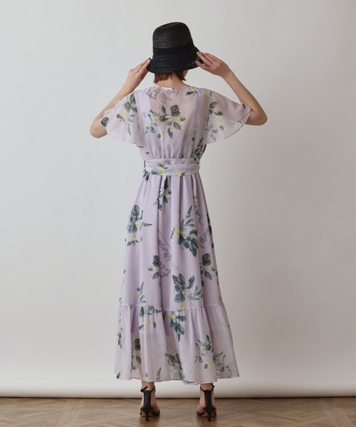 ワンピース プリントセパレートワンピースの画像