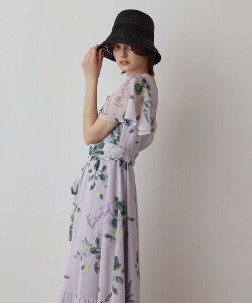 ワンピース プリントセパレートワンピースの画像