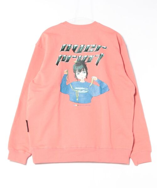 トレーナー スウェット overprint/オーバープリント/ANIME SWEAT SHIRTS レディース メンズ