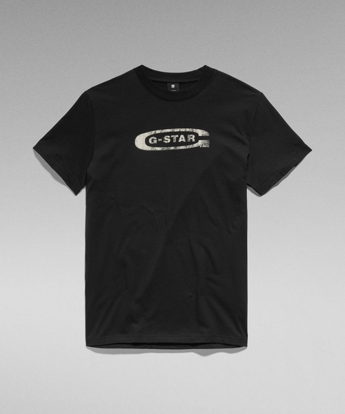 「G-STAR RAW」 半袖Tシャツ MEDIUM ホワイト メンズ