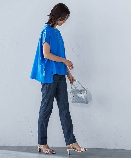 LAUTREAMONT tシャツ ラウンドヘムフライスカットソー「手洗い