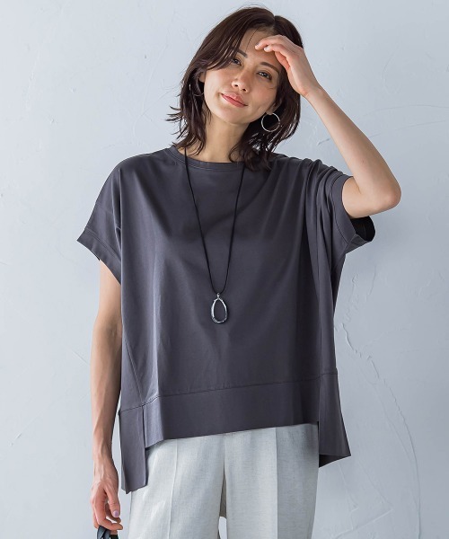 LAUTREAMONT（ロートレアモン） tシャツ ラウンドヘムフライス