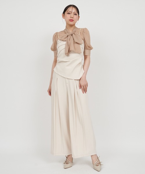 ROYAL PARTY（ロイヤルパーティー） ブラウス シャツ キラキラリボン