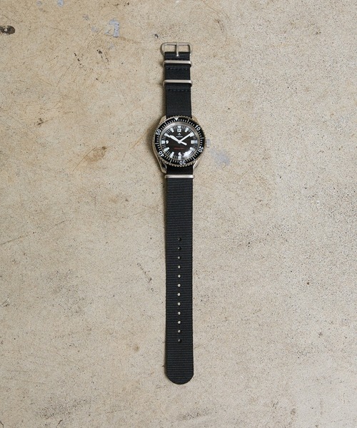 腕時計 NAVAL MILITARY WATCH MIL.-05 SV/BK Automatic ROYAL Military Diver TYPEの画像