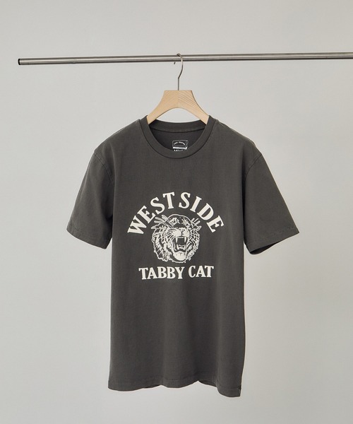 tシャツ 「MIXTA(ミクスタ)」TABBY CAT CREWNECK T-SHIRTS/クルーネックTシャツ レディース