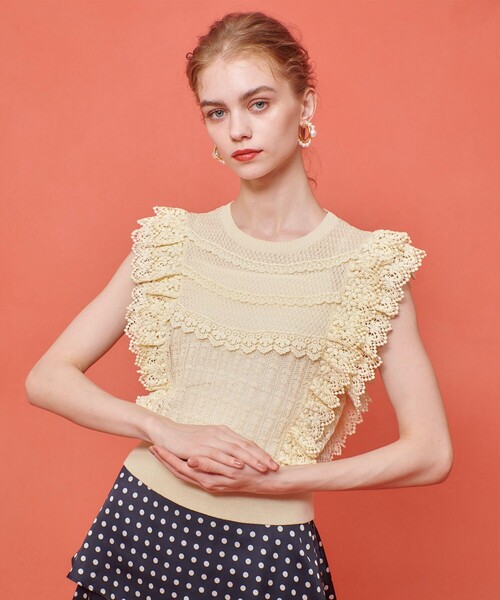 LOULOU WILLOUGHBY（ルルウィルビー） ニット セーター 「LOULOU