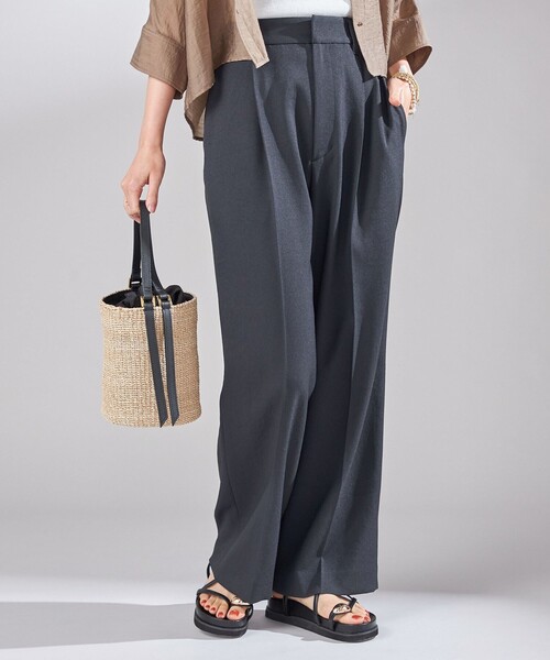 SHIPS(シップス) スラックス パンツ 「UVカット / 吸水速乾 / 手洗い SHIPS(シップス) スラックス パンツ 「UVカット / 吸水速乾 / 手洗い