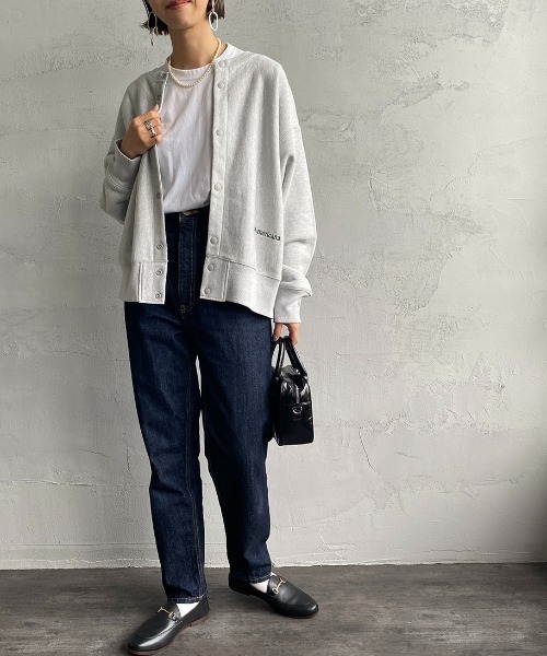 「AMERICANA」 カーディガン ONE SIZE スミクロ レディース AMERICANA 「AMERICANA」 カーディガン ONE SIZE スミクロ