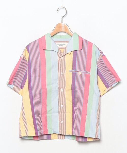 「BEAMS BOY」 半袖シャツ ONE SIZE ピンク レディース