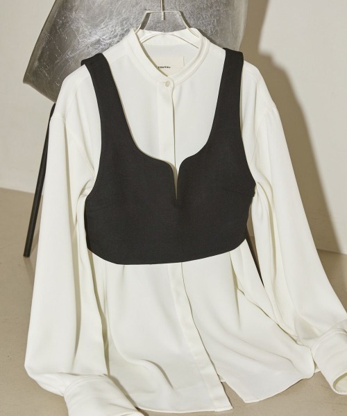 「Freada」 ノースリーブブラウス ONE SIZE ブラック レディース Freada 「Freada」 ノースリーブブラウス ONE SIZE ブラック