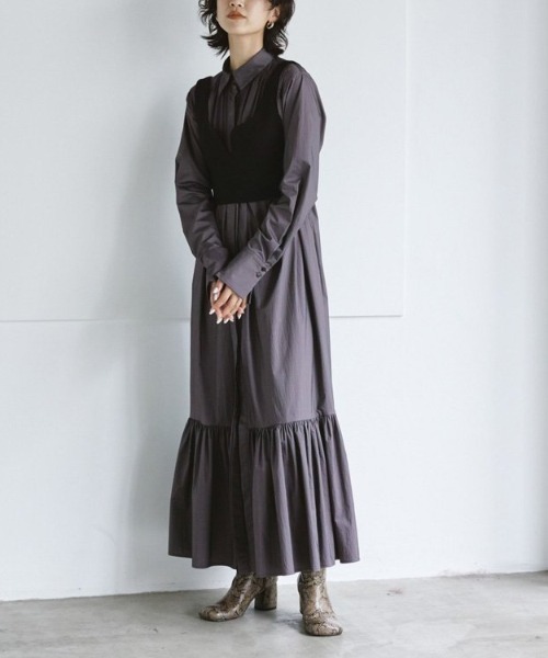 「Freada」 ノースリーブブラウス ONE SIZE ブラック レディース Freada 「Freada」 ノースリーブブラウス ONE SIZE ブラック