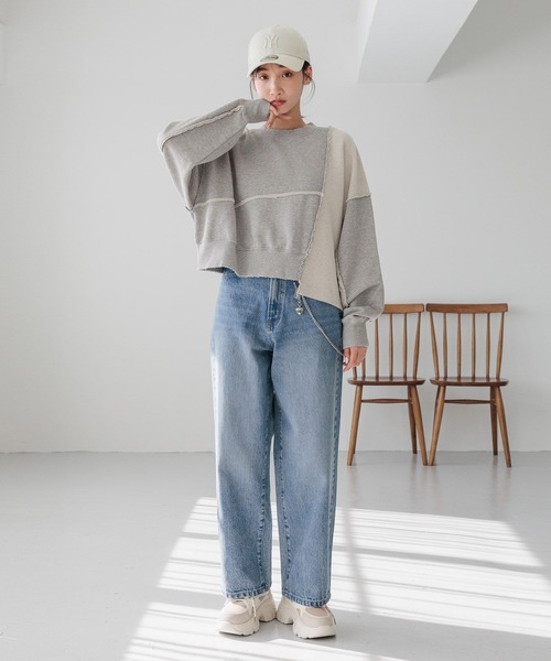 LOWRYS FARM 「LOWRYS FARM」 デニムパンツ SMALL ブルー