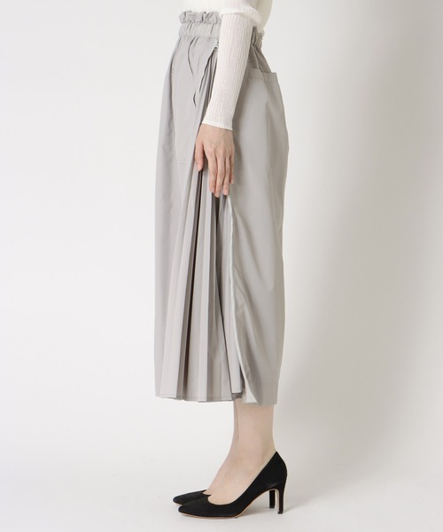 Jines（ジネス） スカート サイドファスナープリーツスカート