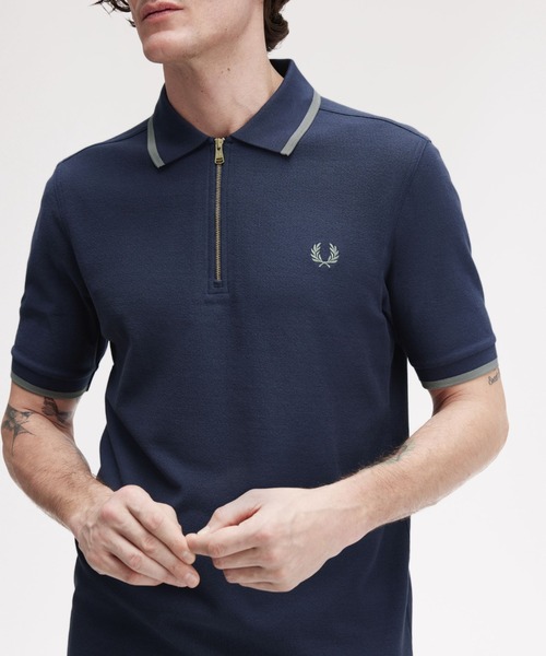 FRED PERRY（フレッドペリー） ポロシャツ 半袖 Crepe Pique Polo