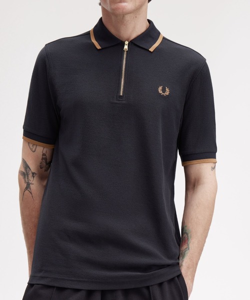 FRED PERRY（フレッドペリー） ポロシャツ 半袖 Crepe Pique Polo