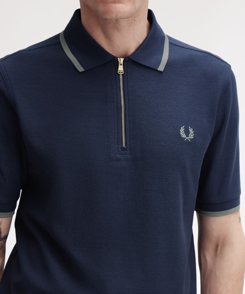 FRED PERRY（フレッドペリー） ポロシャツ 半袖 Crepe Pique Polo