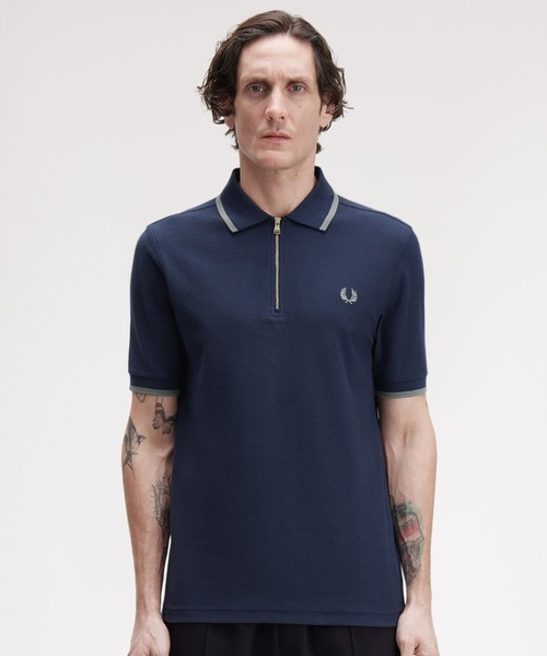 FRED PERRY（フレッドペリー） ポロシャツ 半袖 Crepe Pique Polo