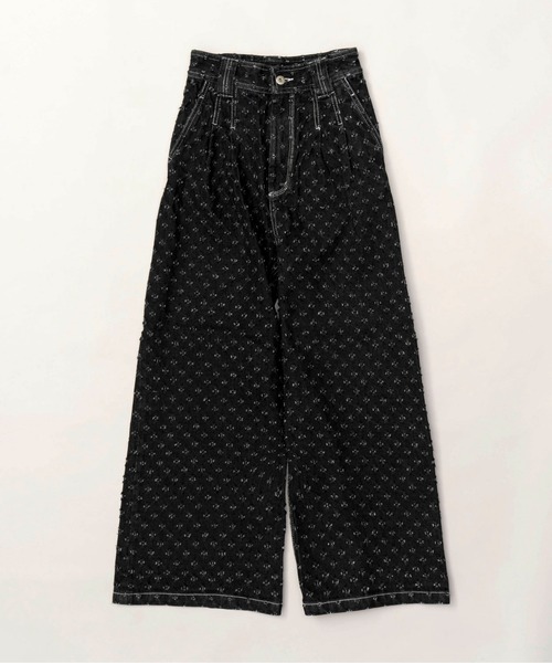 MAISON SPECIAL 「MAISON SPECIAL」 ダメージ加工デニムパンツ