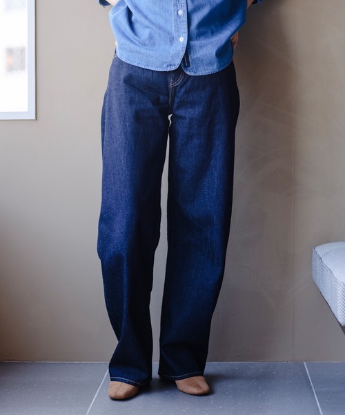 リーバイスバレルジーンズ ダークブルー BLUETAB™ MARKER ルーズジーンズ ダークインディゴ – リーバイス®公式