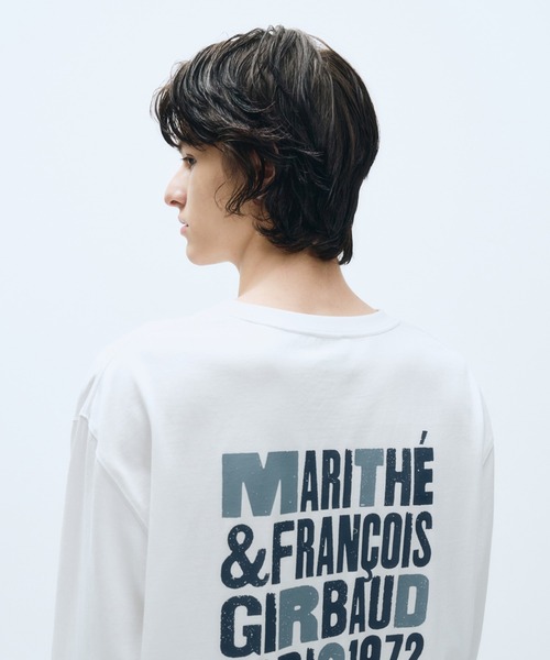 MARITHÉ FRANÇOIS GIRBAUD 長袖Tシャツ Sサイズ MARITHE + FRANCOIS GIRBAUD（マリテフランソワジルボー） tシャツ