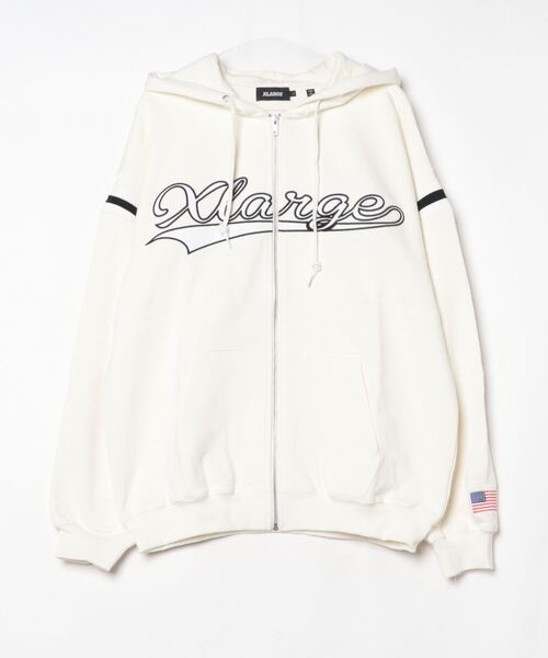 [ 予約商品 ] ホワイト ジップアップ パーカー M size 予約商品 ] ホワイト ジップアップ パーカー M size Champion