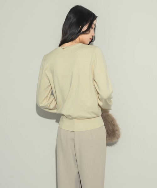 NEUNA（ヌナ） ニット セーター センタースリットニットプルオーバー