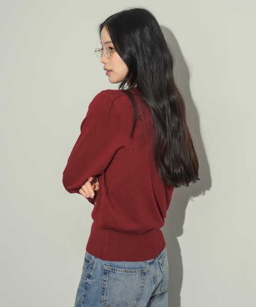 NEUNA（ヌナ） ニット セーター センタースリットニットプルオーバー