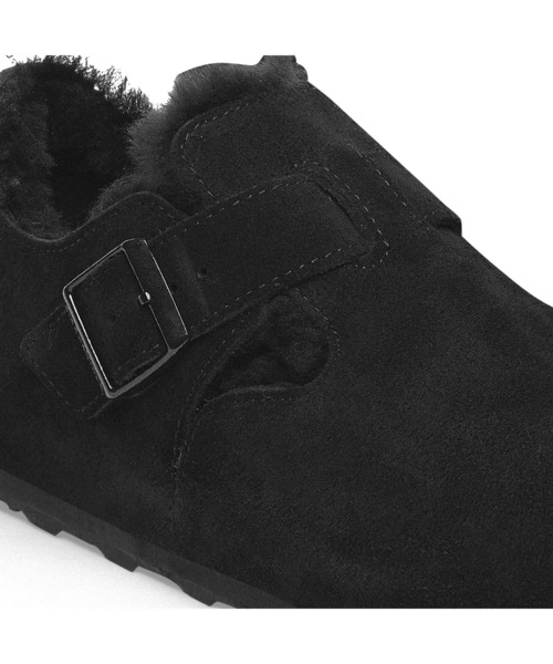 BIRKENSTOCK ビルケンシュトック　ロンドンシアリング　黒37 未使用 BIRKENSTOCK（ビルケンシュトック） シューズ London Shearling