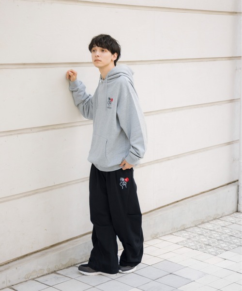 kaoyorinakami パーカー peace hoodie / ピースフーディ メンズ