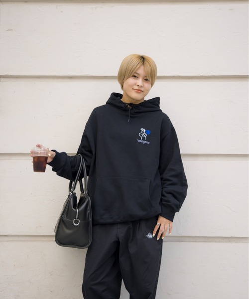 kaoyorinakami パーカー peace hoodie / ピースフーディ メンズ