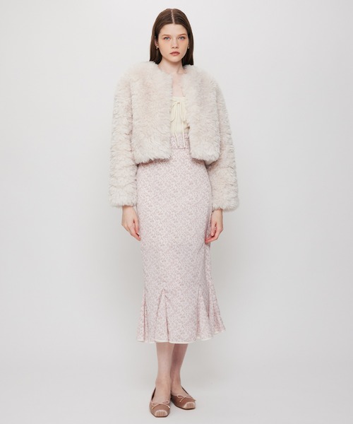 DEICY（デイシー） コート アウター Variation エコファーショート