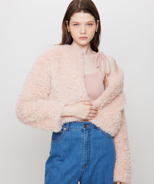 DEICY（デイシー） コート アウター Variation エコファーショート