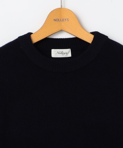 NOLLEY'S（ノーリーズ） ニット セーター 5Gノアリスクルーネックプル