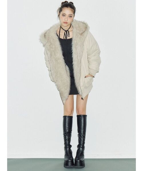 EVRIS（エヴリス） ブルゾン アウター リバーシブルオーバーサイズ