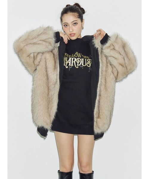 EVRIS（エヴリス） ブルゾン アウター リバーシブルオーバーサイズ