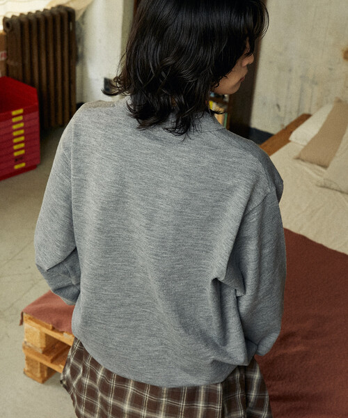 ポロシャツ U.S. POLO ASSN./ユーエスポロアッスン 別注 SWEAT LIKE KNIT POLO/スウェットライクニットポロシャツ(限 | U.S. POLO ASSN. | 10