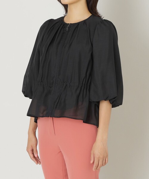 「TO BE CHIC」 7分袖ブラウス 42 ベージュ レディース_画像5