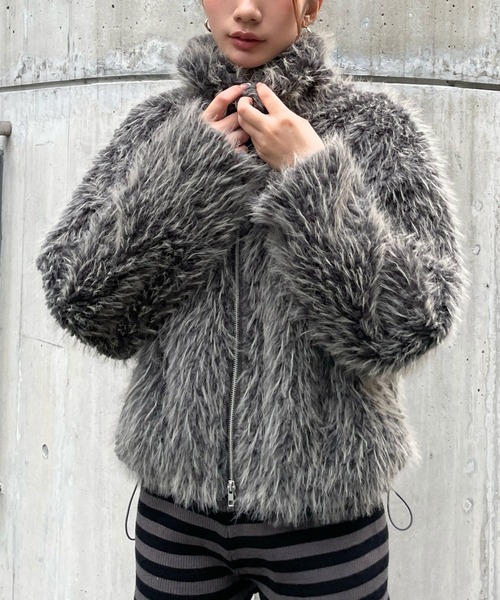 3.3 FIELD TRIP ブルゾン アウター 3.3 Field Trip／モコモコファー