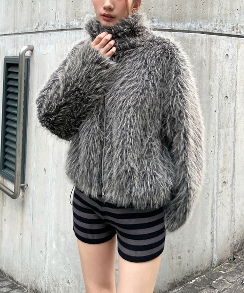 3.3 FIELD TRIP ブルゾン アウター 3.3 Field Trip／モコモコファー