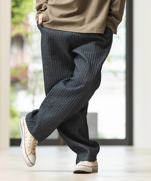 「CAMBIO」 デニムパンツ L ワンウォッシュ メンズ　サルエル　テーパード CAMBIO」 デニムパンツ L ワンウォッシュ メンズ サルエル テーパード