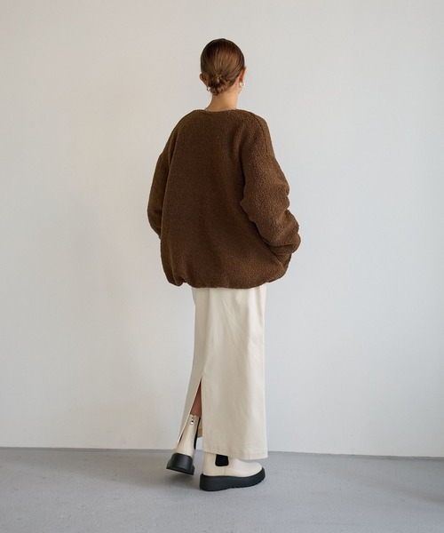 BAYFLOW（ベイフロー） ブルゾン アウター 「異素材で楽しめる」ボア