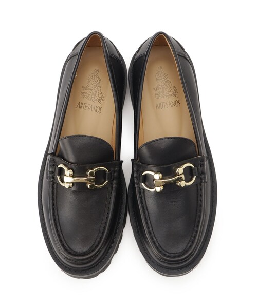 ARTESANOS（アルテサノス） シューズ 「別注」金具付きローファー