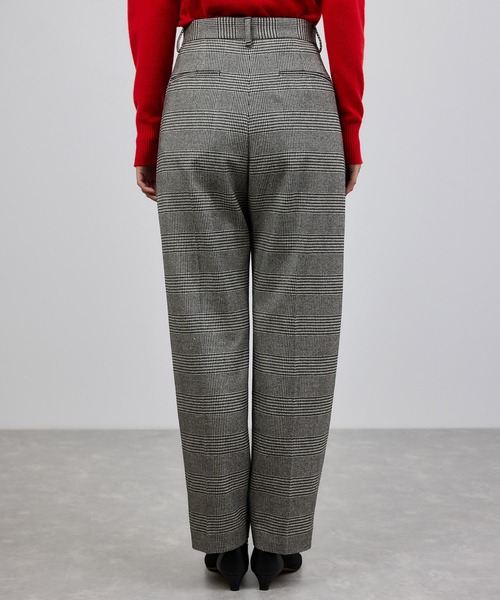 ROPE'（ロペ） パンツ ウールレーヨンクラシック2タックパンツ